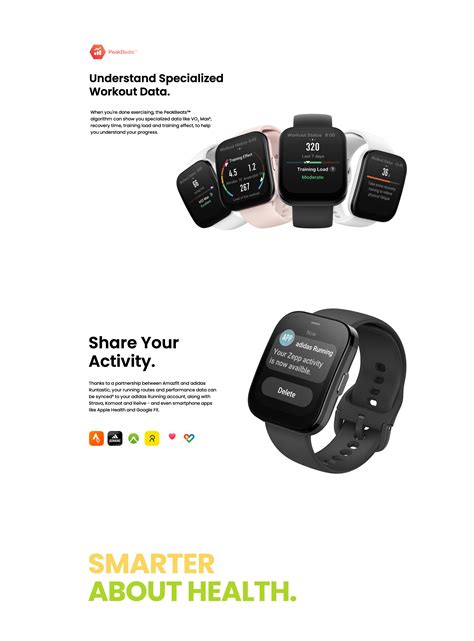 Amazfit Bip Smart Watch Mm Sports Fitness Tracker Gps Large