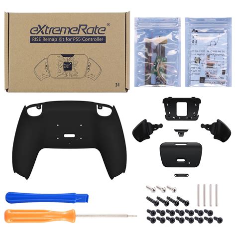 Extremerate Black Back Paddles Programable Rise Remap Kit For Ps