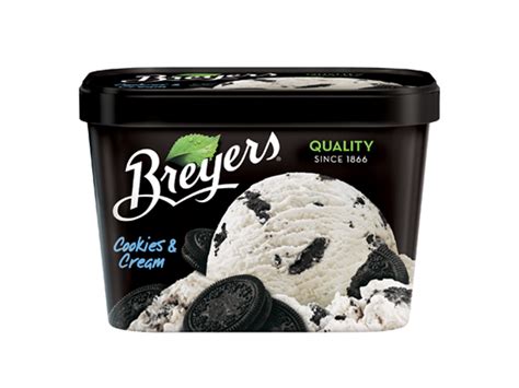 Breyers 48oz Cookies And Cream Sweetheart Ice Cream