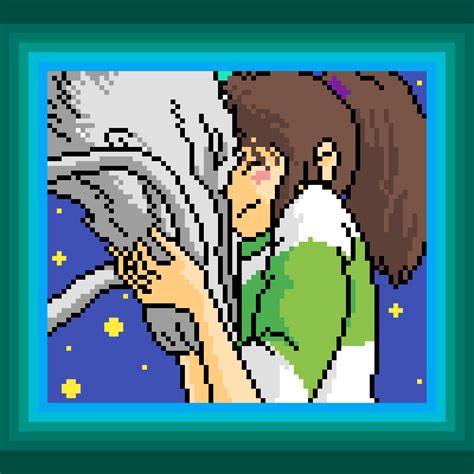 Pixilart Anime Movie Pixel Art By Anonymous