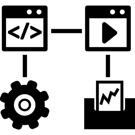 Data Flow Chart Vector SVG Icon - SVG Repo