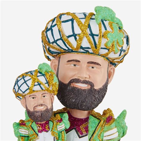 Jason Kelce Mummer Suit Bobble Dubblz Bobblehead FOCO