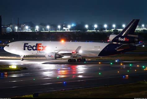 N605FE FedEx Express McDonnell Douglas MD 11F Photo By Mr Lu ID