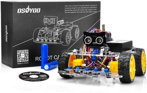 OSOYOO Robot Car Starter Kit For Arduino UNO R3 Stem Remote