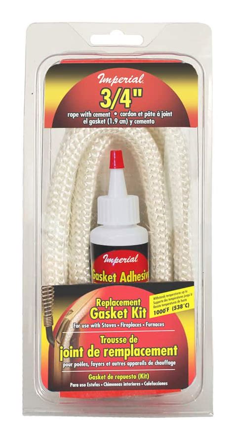 Imperial Replacement Gasket Kit For Stoves Fireplaces And Furnaces 3 4 In Canadian Tire