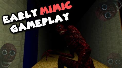 Early Mimic Gameplay Pillar Chase Testing Server Youtube