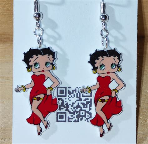 Betty Boop Fan Art Earrings Makerplace By Michaels