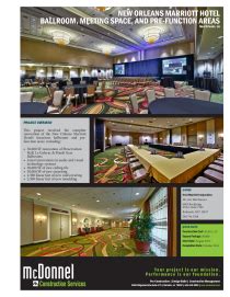 New Orleans Marriott Hotelballroom Meeting Space And Pre F