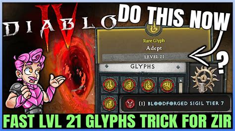 Diablo 4 Do THIS Now Fast Level 21 Glyphs Best Glyph XP Farm