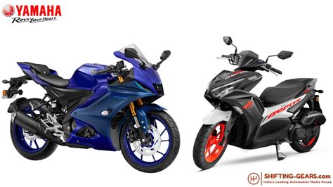 2021 Yamaha R15 V4 Vs Aerox 155 Specification Comparison Shifting Gears