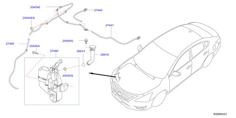 Nissan Altima Windshield Washer Hose 28935 9hm0a Tynans Nissan Inc Aurora Co