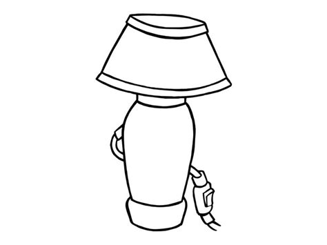 Une Lampe à Personnaliser Coloriage Coloriage En Ligne Dessin Animé