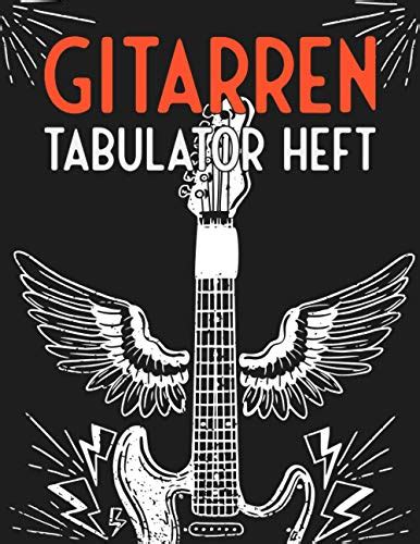 Gitarren Tabulator Heft Blanko Leere Tabs Und Akkorde Gro E