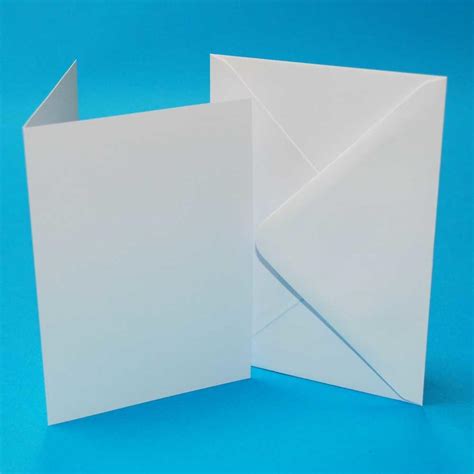 Cards & Envelopes 5 x 7 Inch White 50 Pack LINE289