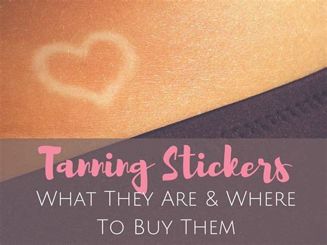 Tanning Stickers – The Housing Forum