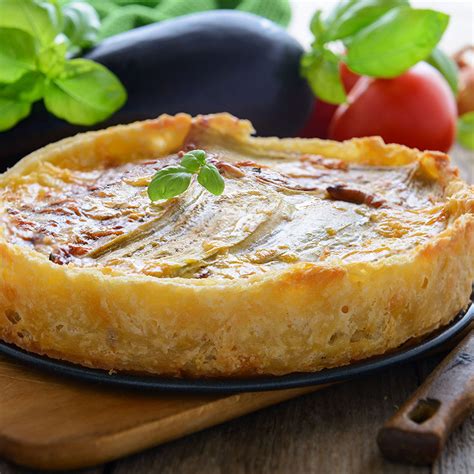 Recette Tarte Aux Aubergines Et Fromage Facile Rapide