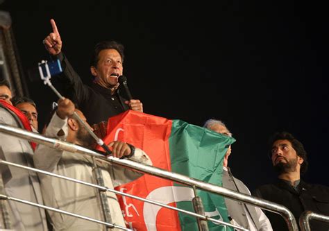 Days After Ouster Imran Khan Is Back On The Trail In Pakistan The