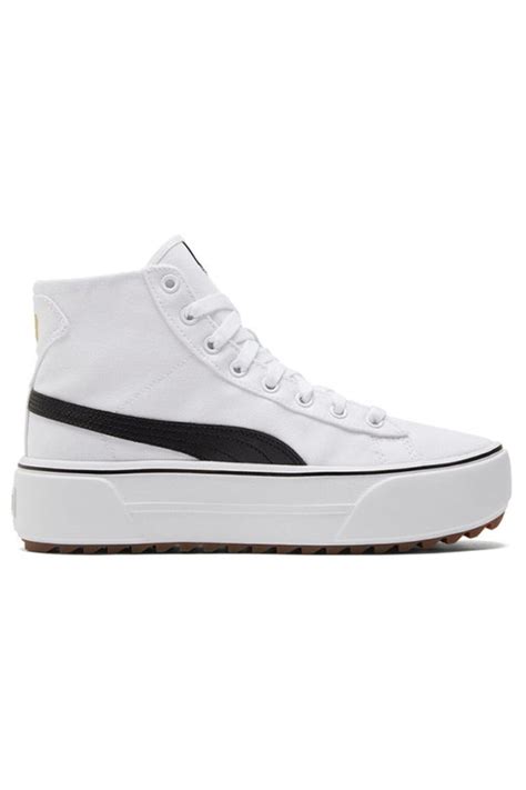 Puma WMNS PUMA Kaia Mid CV White Black 38440901 Fiyatı Yorumları