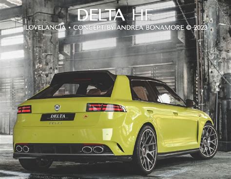 Nuova Lancia Delta Hf Quasi Certo Il Suo Debutto Render