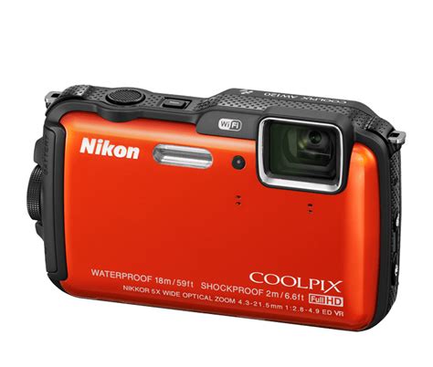 Nikon COOLPIX AW120 Compact Rugged Digital Camera W WiFi