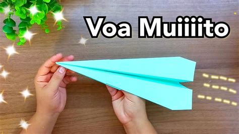 Como Fazer Avião de Papel Simples Passo a Passo ORIGAMI