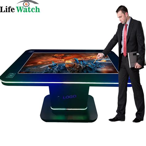 65 Inch Android Windows LCD Interactive Smart Touch Table For Game