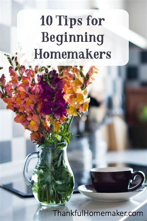 14 Modern Homemaking Tips For Beginner Homemakers Artofit