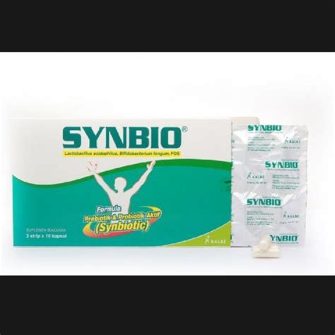 Synbio Capsules Adult Probiotic And Prebiotic Supplements Shopee Malaysia