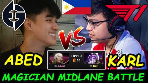 Abed Vs Karl Santino Ti Evil Geniuses Midlane Magician Battle Ti