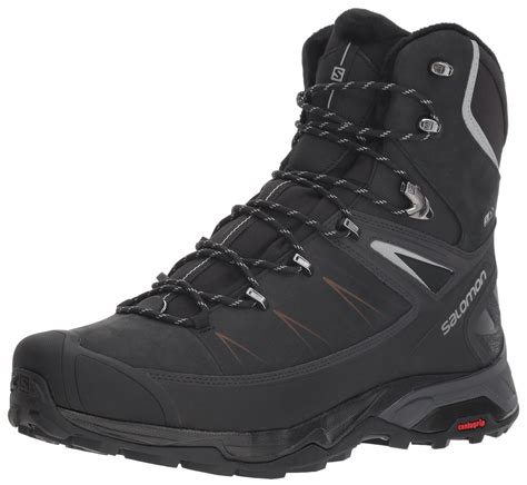 Salomon Leather X Ultra Winter Cswp 2 Winter Snow Boots In Black For