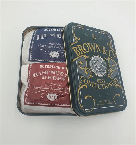 Collectors Tin With Boiled Lollies The Online Shop At Sovereign Hill