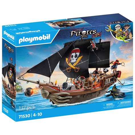 PLAYMOBIL Pirates 71530 Großes Piratenschiff Smyths Toys Deutschland