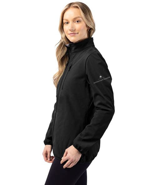 Cutter And Buck Lqo00053 Clique Trail Eco Stretch Softshell Full Zip