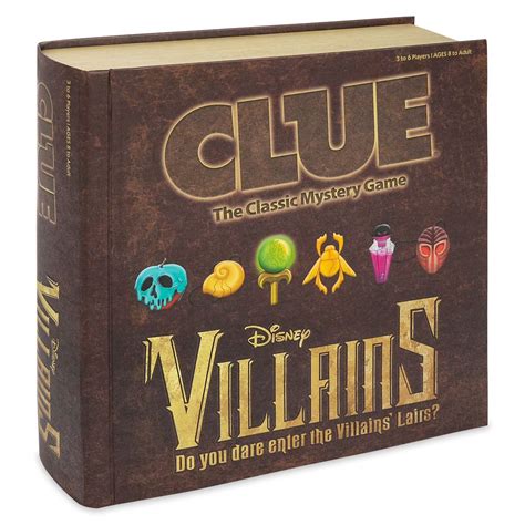 Disney Villains Clue Game available online – Dis Merchandise News