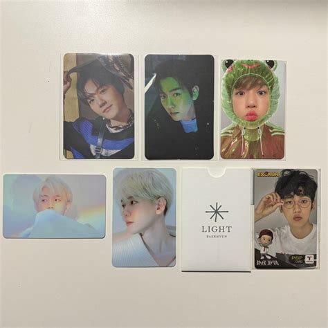 WTS LFB EXO BAEKHYUN PHOTOCARDS Hobbies Toys Memorabilia