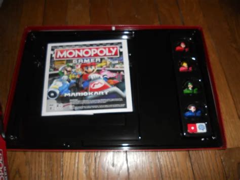 Jeu De Societe Monopoly Gamer Mario Kart Parker Hasbro Nintendo