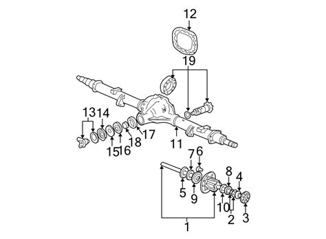 Ford F Front Differential Diagram