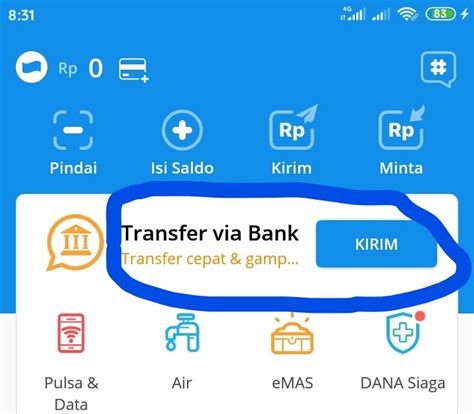 Cara Transfer Saldo Dana Ke Rekening Bank Lokal Indonesia System