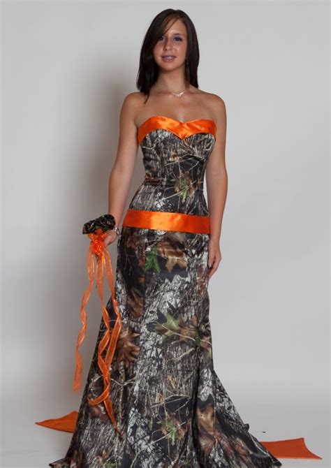 Camo Bridesmaid Dresses