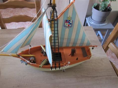 Go Lette Du Roi Playmobil Bateau Pirate Avec Notice Personnages