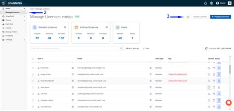 Automated License Purchasing In Spanning Backup For Microsoft Kaseya