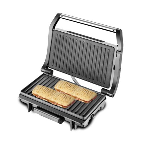 Techwood Tgd Stainless Steel Panini Grill O