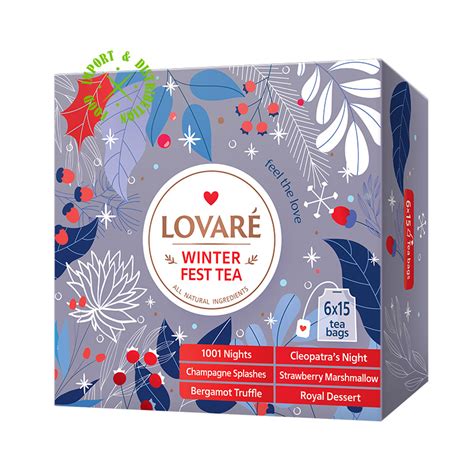 Herbata Lovare Kolekcja Smak W Herbat Fest Tea Winter Set