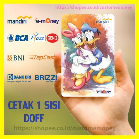 Jual Kartu Emoney Anime Kartun Donal Bebek Donal Duck And Desy Duck