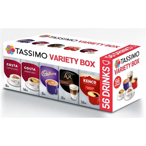 Tassimo By Bosch Happy Tas1003gb Coffee Machine Red 5 Packs Of T Discs Pods Coffee 56