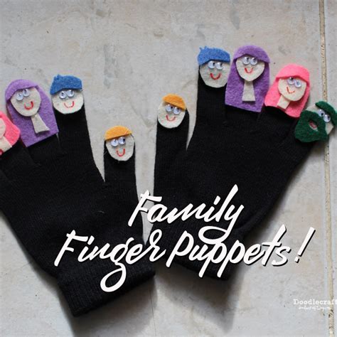 √ Easy Finger Puppet Gloves! - New Handycrafts