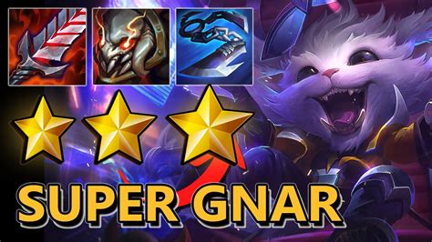 3 Estrellas Gnar Carry ⭐⭐⭐ Composición Meta 5 Gadgeteens Tft