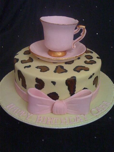 Tea Time Decorated Cake By Amber Catering And Cakes CakesDecor