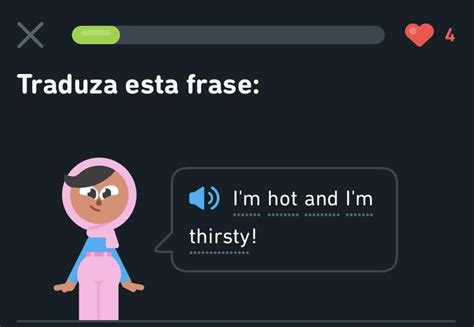 Duolingo Brasil On Twitter Eu Sou Gostosa E Estou Sede Https