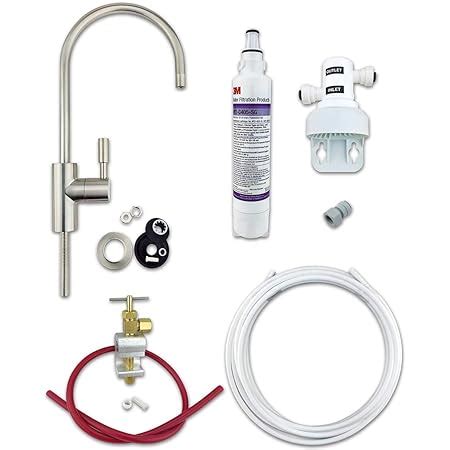 Under Sink Drinking Water Tap Filter Kit System Including Tap And